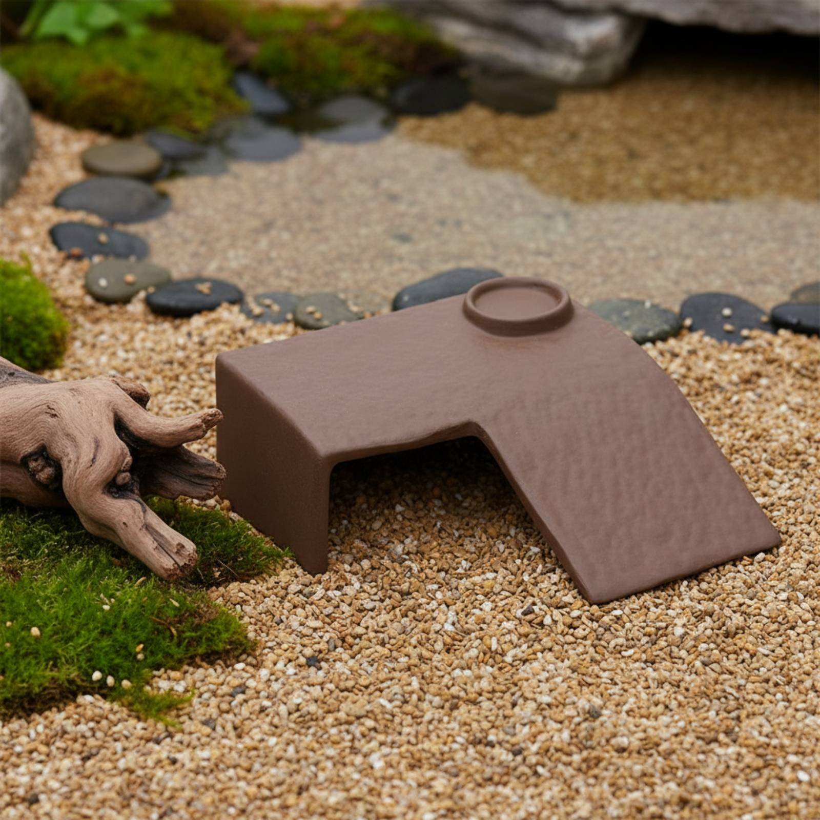 2 Pieces Turtle Basking Dock E - огляд і ціна Hide Cave Ceramic