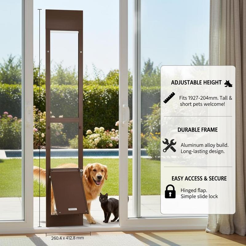 Dog Door for Sliding Glass Doo - огляд і ціна Glass Door Hinge