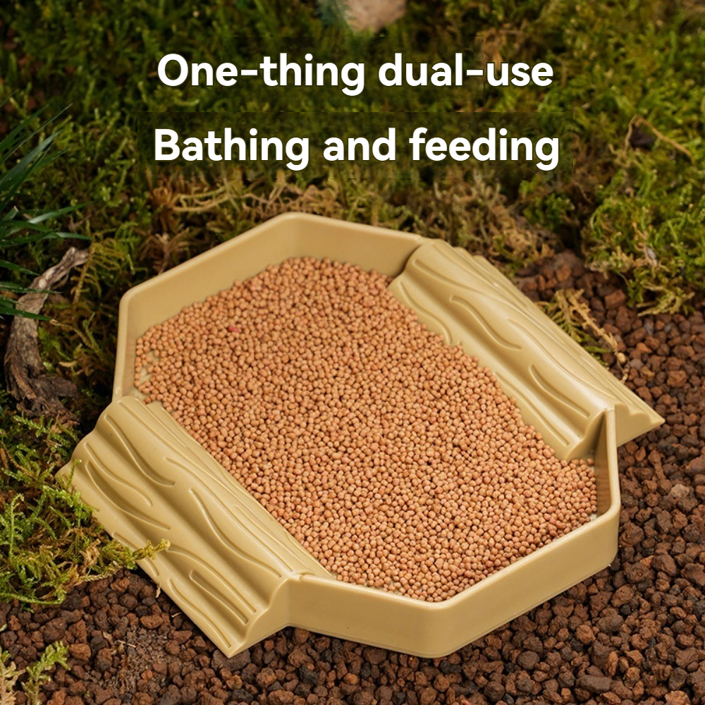 Yellow edge turtle bath basin  - огляд і ціна Water Dish Reptile