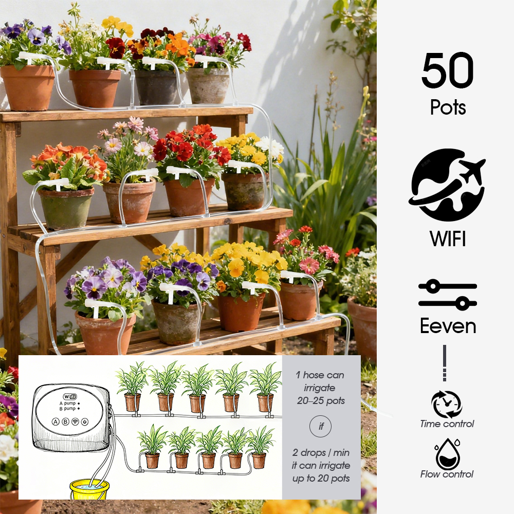 Wifi Timer Dual Outlets Pump D - огляд і ціна Timer Dual Outlet