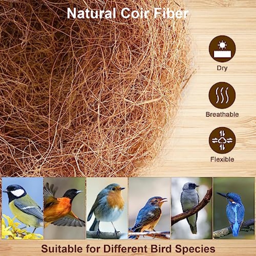 PCS Coconut Fiber for Bird Nes - огляд і ціна Substrate Coconut Fiber