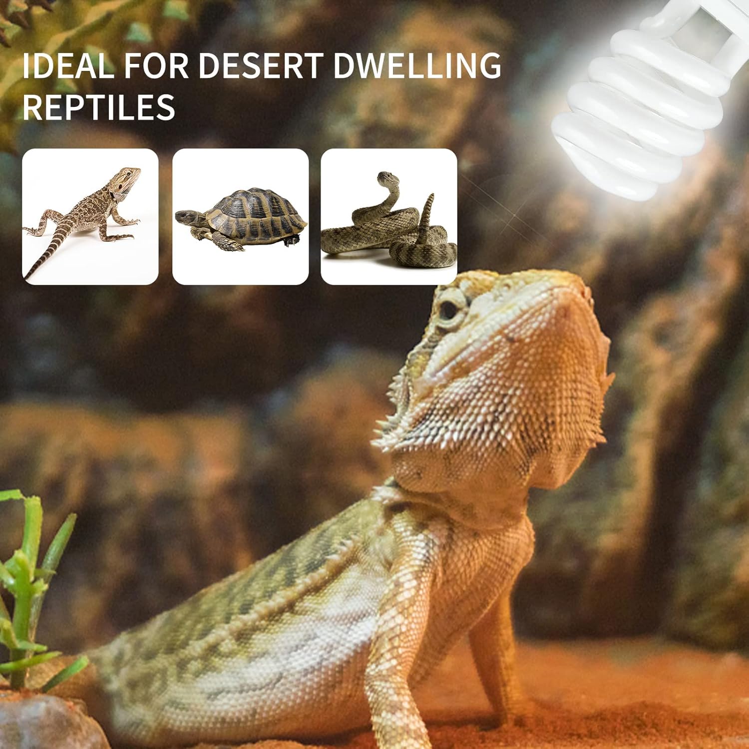 UVB 5.0 10.0 Reptile Heating L - огляд і ціна Ceramic Heat Emitter