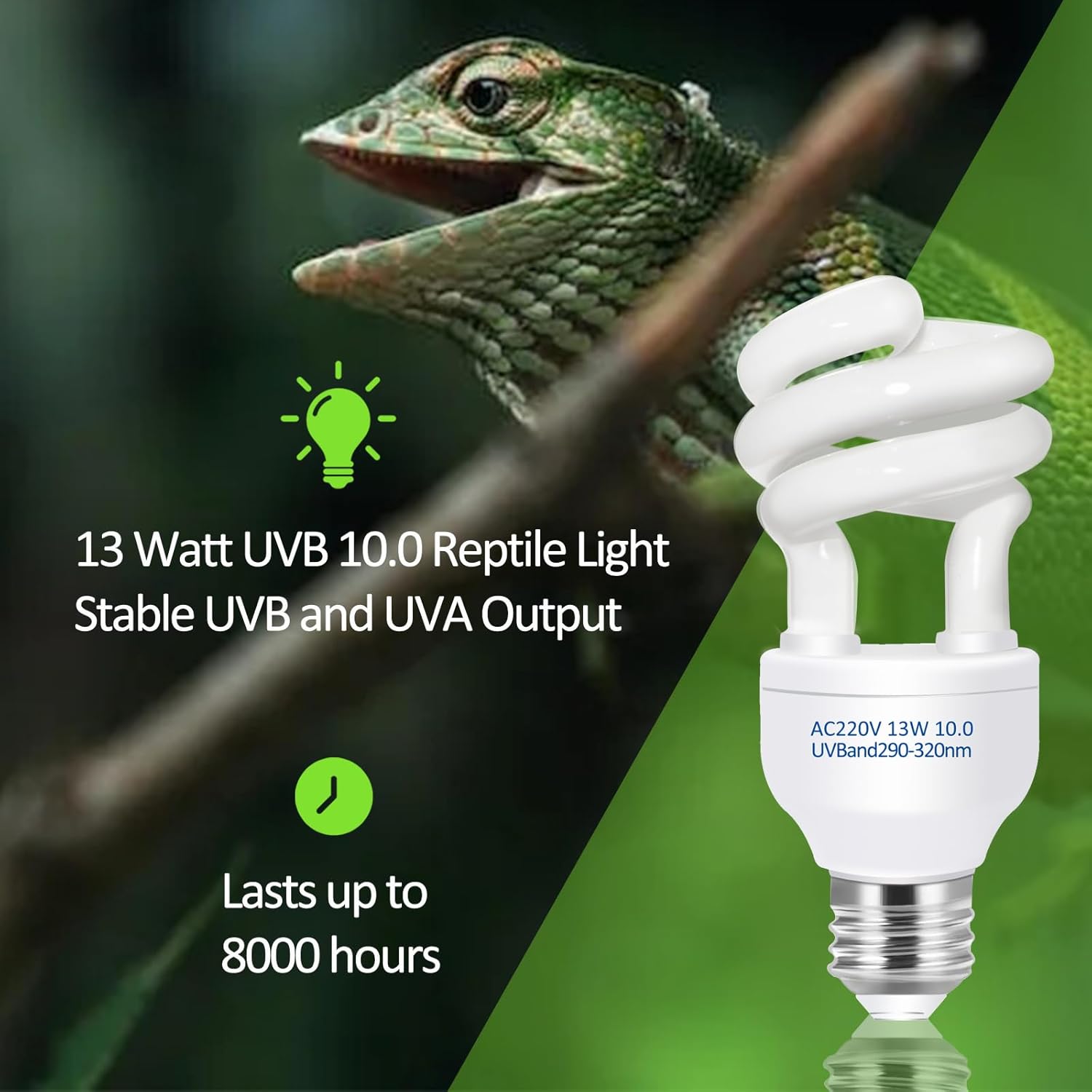 UVB 5.0 10.0 Reptile Heating L - огляд і ціна Ceramic Heat Emitter