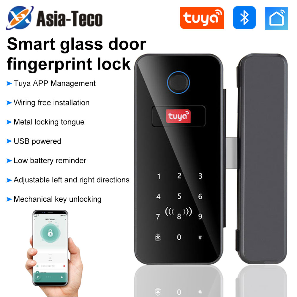 Bluetooth Electronic Glass LOC - огляд і ціна Glass Door Hinge
