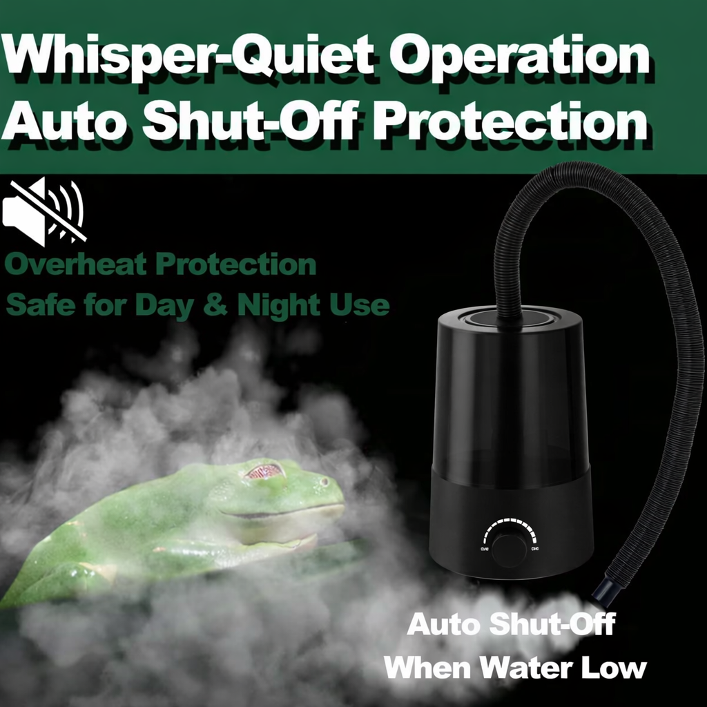 Reptile Humidifier Terrarium F - огляд і ціна Terrarium Fogger Ultrasonic