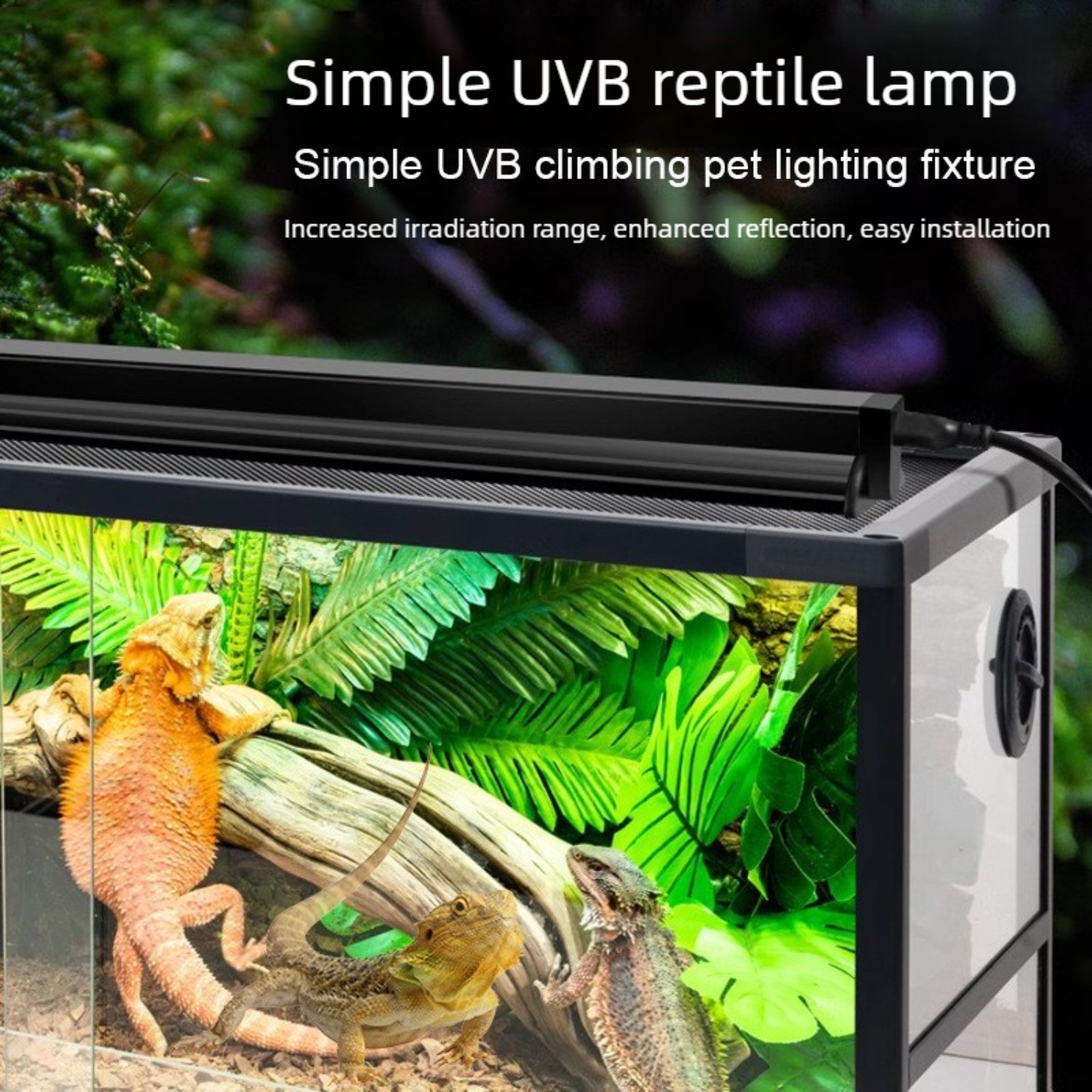 Reptile UVB Lamp Combo Kit UVA - огляд і ціна Calcium Powder Reptile