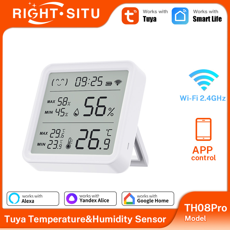 Tuya WiFi Thermometer hygromet - огляд і ціна Digital Hygrometer Probe