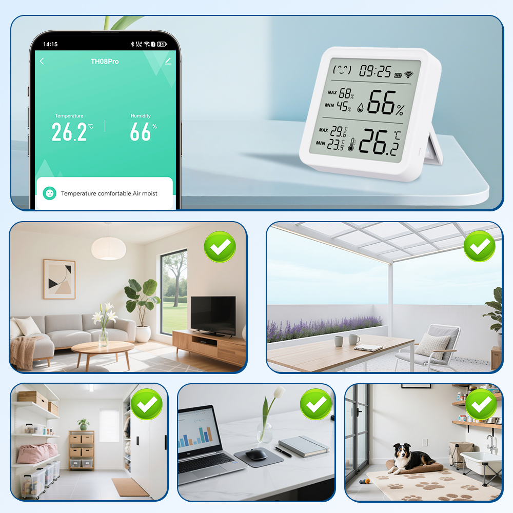 Tuya WiFi Thermometer hygromet - огляд і ціна Digital Hygrometer Probe