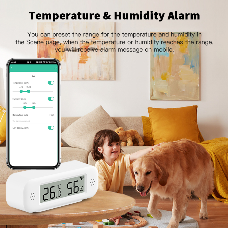 Tuya Zigbee 3.0 Mini Temperatu - огляд і ціна Digital Hygrometer Probe