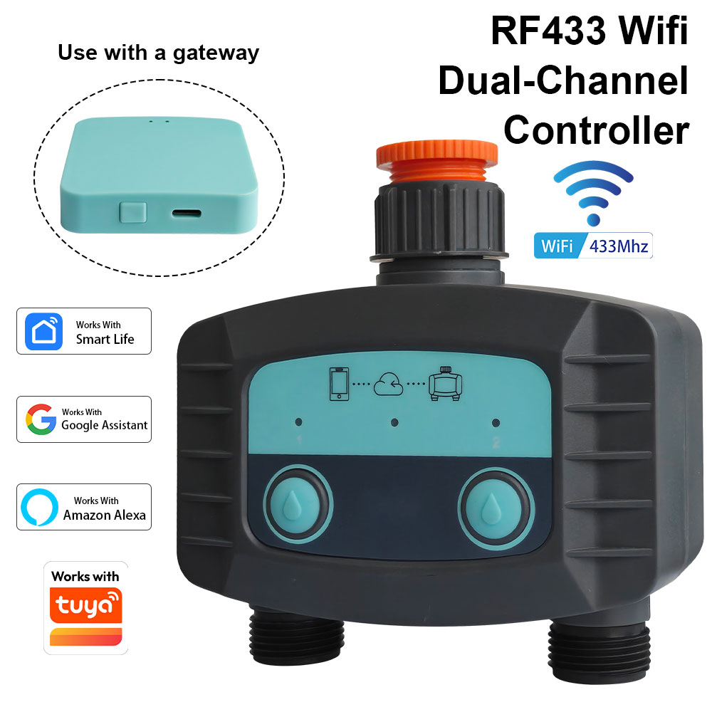 Tuya dual outlet automatic irr - огляд і ціна Timer Dual Outlet