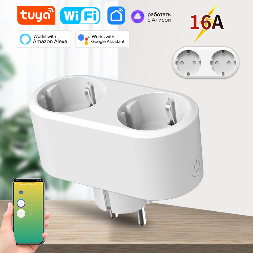 WiFi Smart Plug Dual Outlet 16 - огляд і ціна Timer Dual Outlet