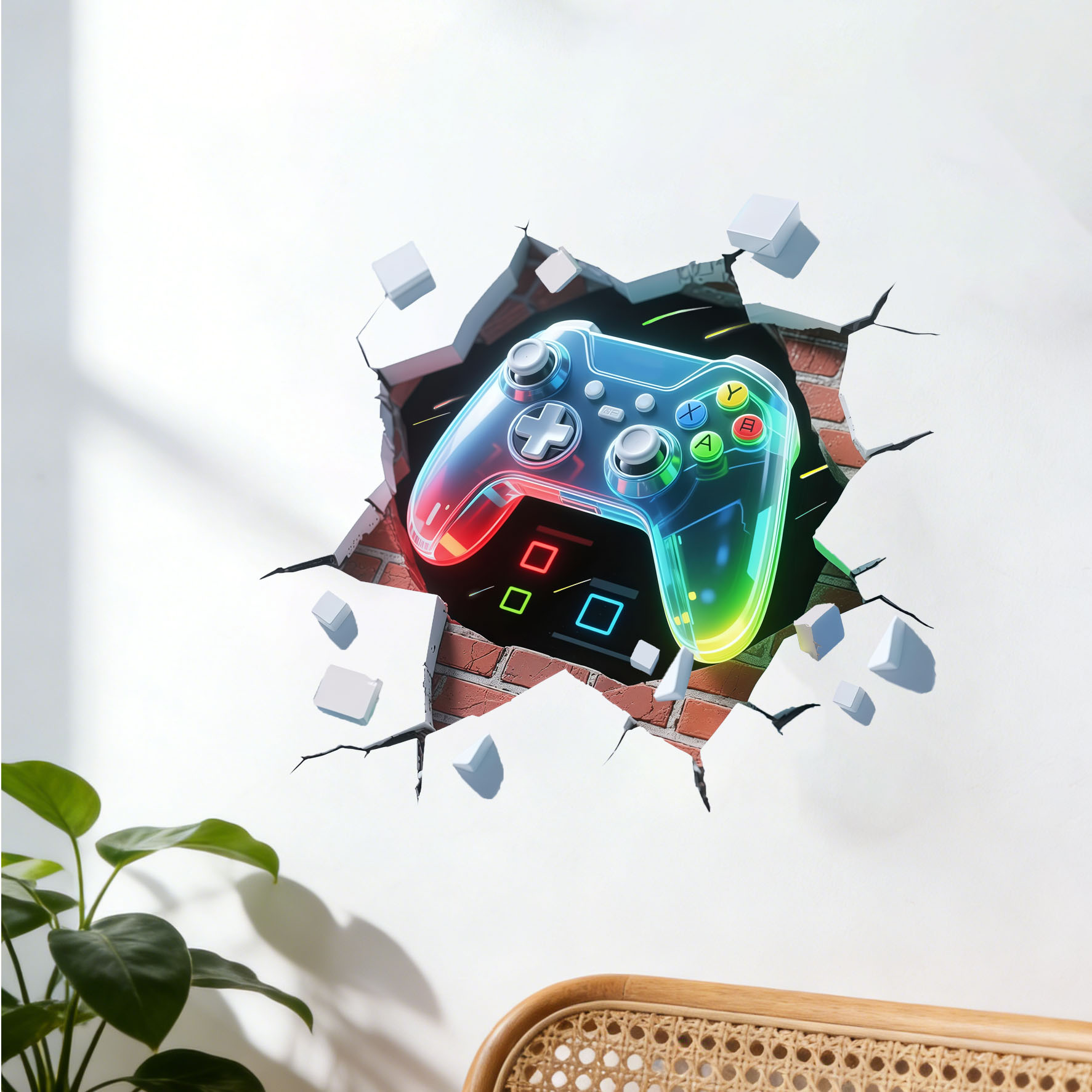 Game Controller Decal for Boys - огляд і ціна Pvc Panel Background