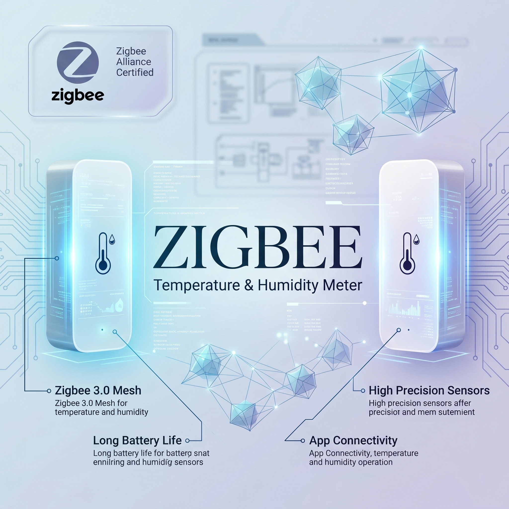 New Tuya Zigbee Smart Hygromet - огляд і ціна Digital Hygrometer Probe