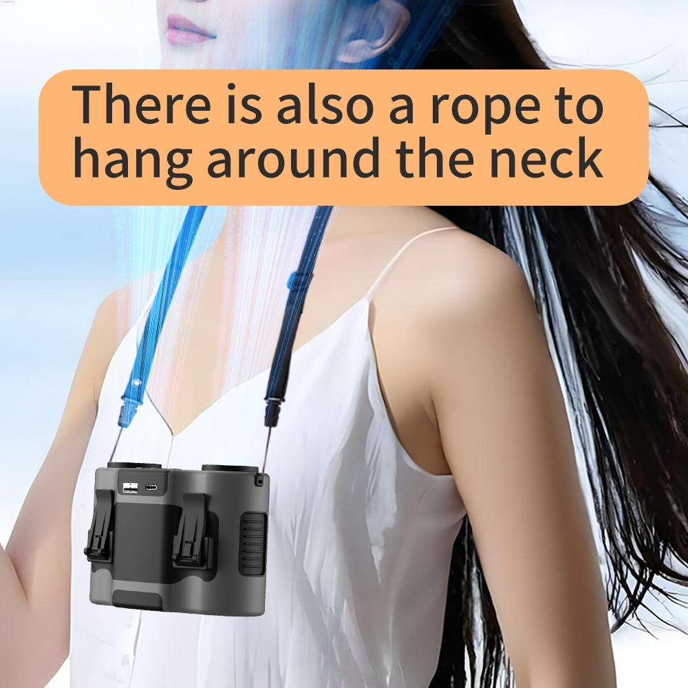 Portable Waist Clip Fan 5-spee - огляд і ціна Timer Dual Outlet
