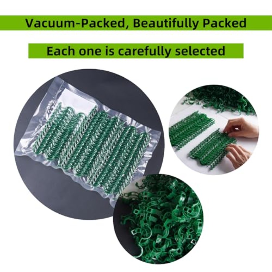 100 Pcs Plant Support Clips Pl - огляд і ціна Vine Climbing Plastic