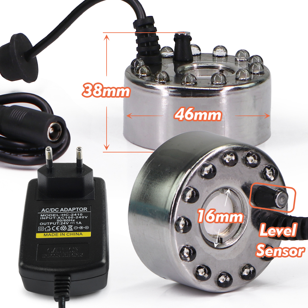 Ultrasonic Mist Maker Fogger w - огляд і ціна Terrarium Fogger Ultrasonic
