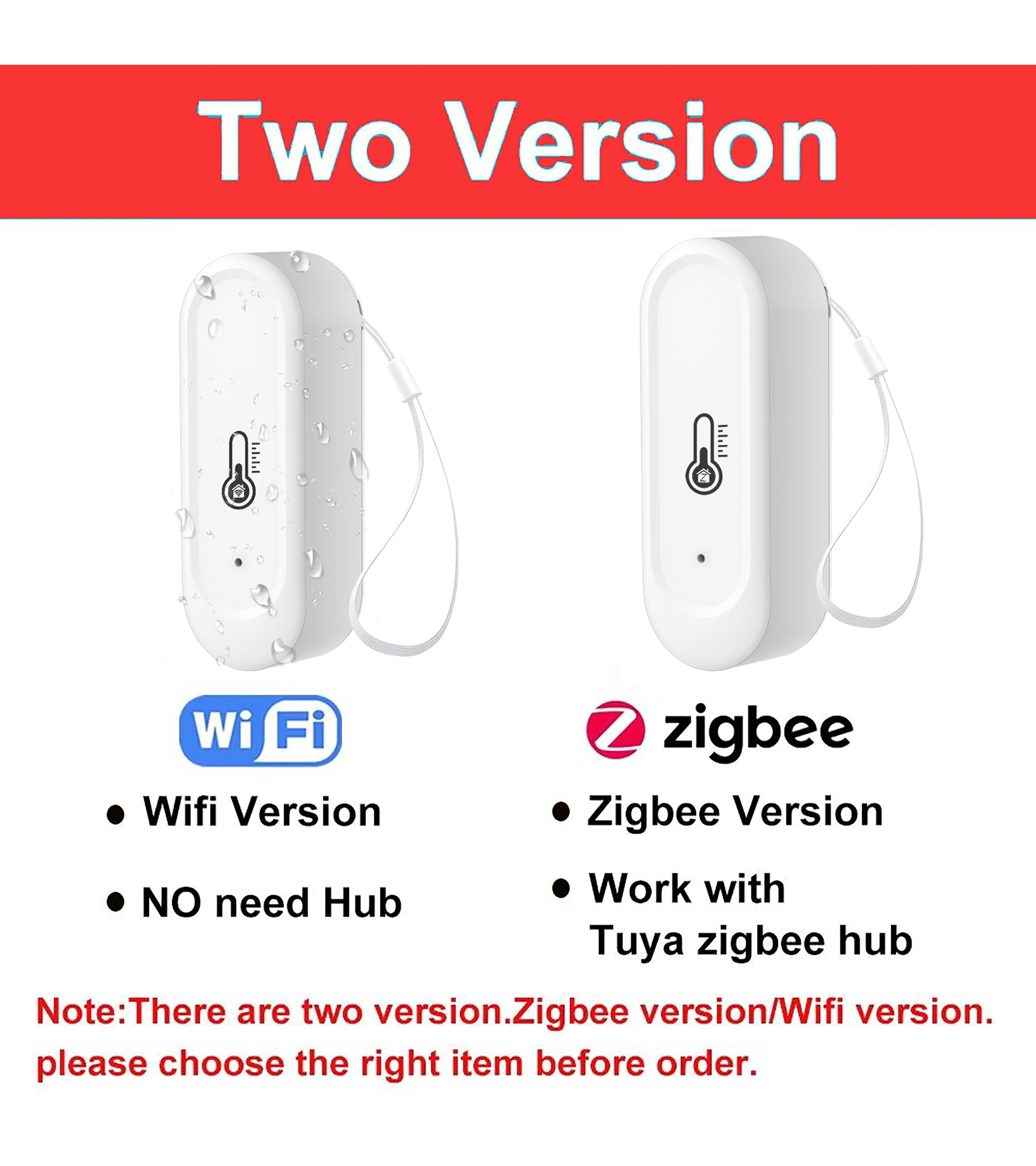 IP65 Zigbee or WiFi Temperatur - огляд і ціна Digital Hygrometer Probe