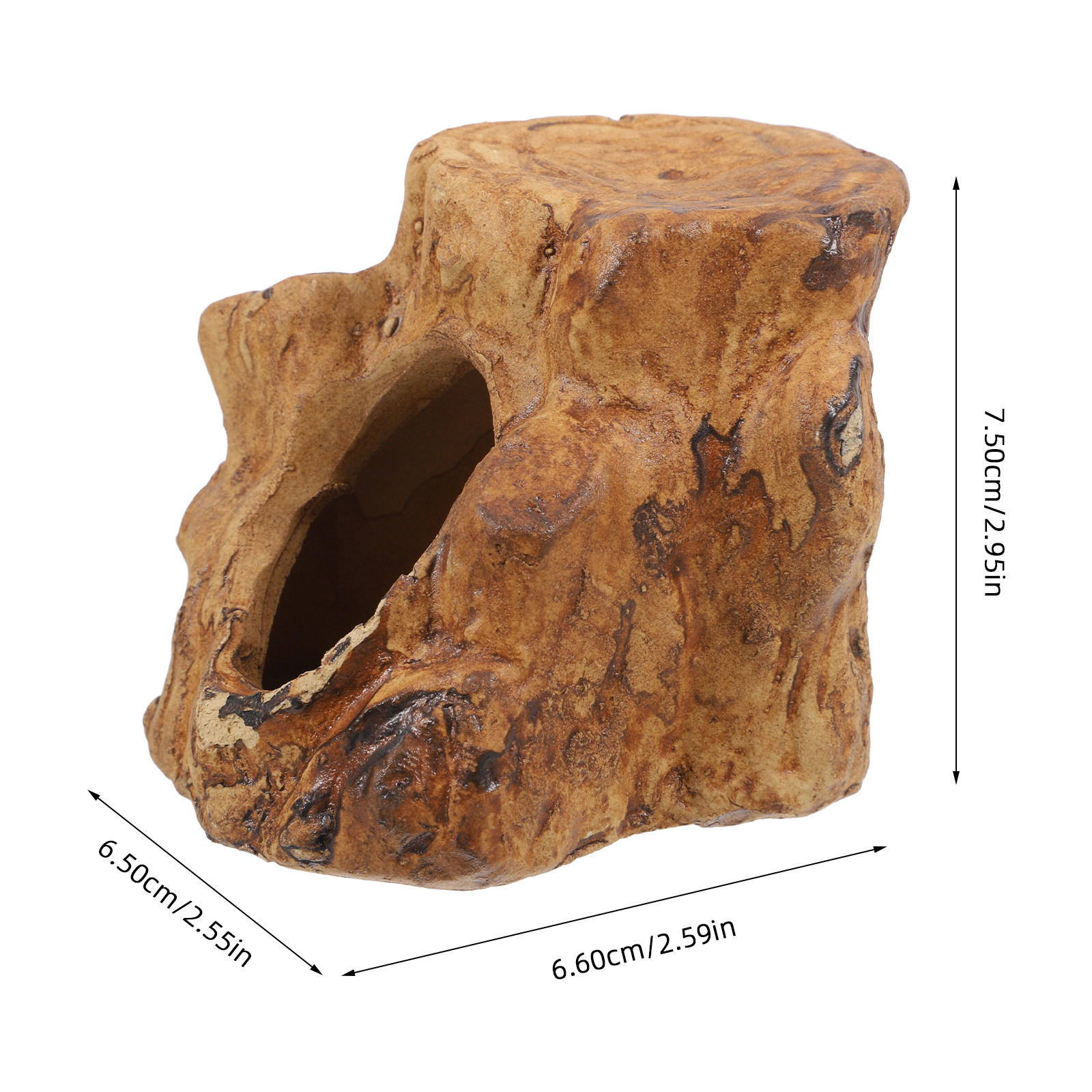 Pleco Caves for Aquarium Fish  - огляд і ціна Hide Cave Ceramic