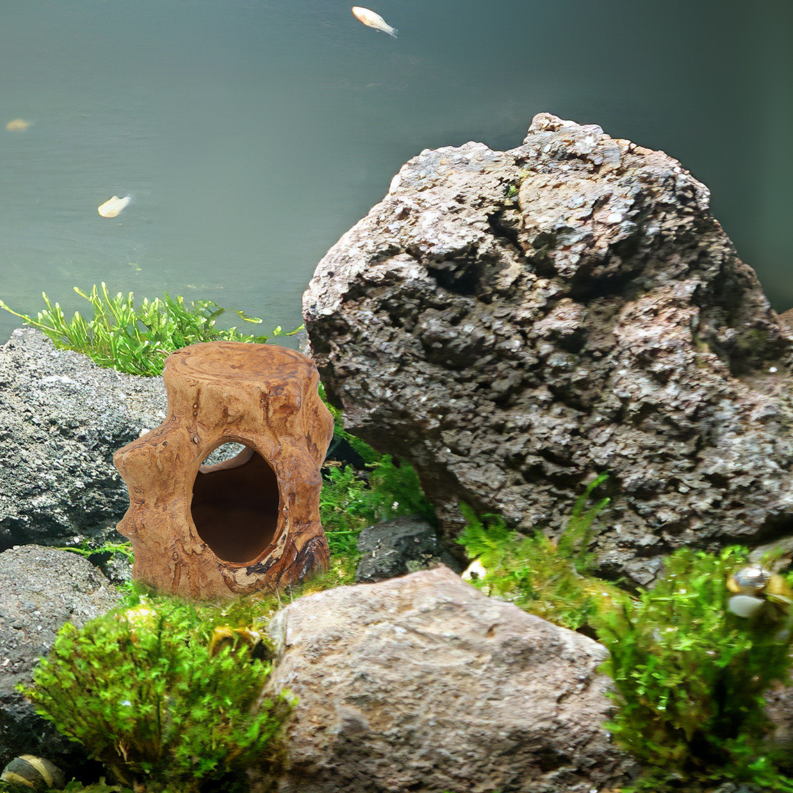 Pleco Caves for Aquarium Fish  - огляд і ціна Hide Cave Ceramic