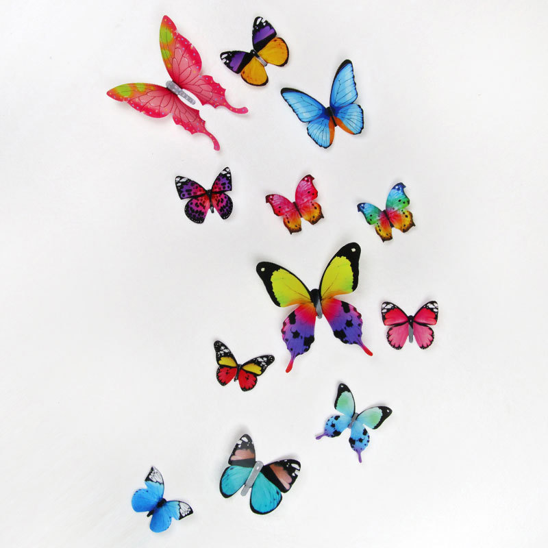 12Pcs 3D Butterfly Wall Sticke - огляд і ціна Pvc Panel Background