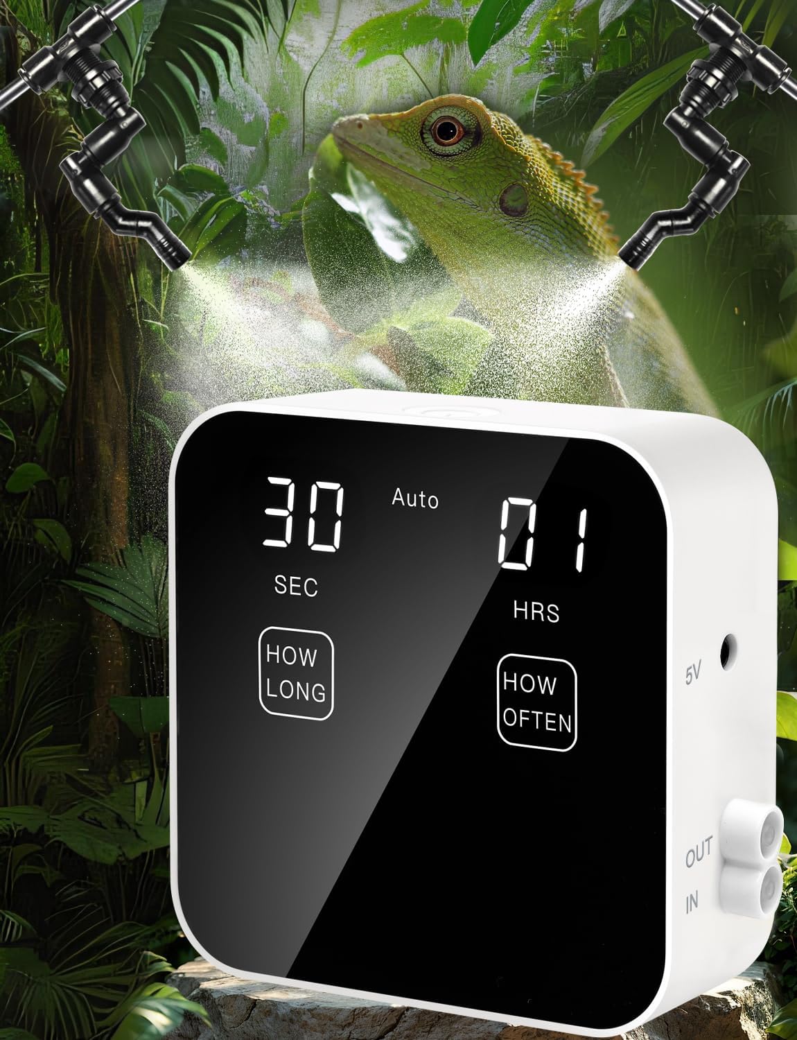 Automatic Rainforest Timing Sp - огляд і ціна Misting Nozzle Reptile