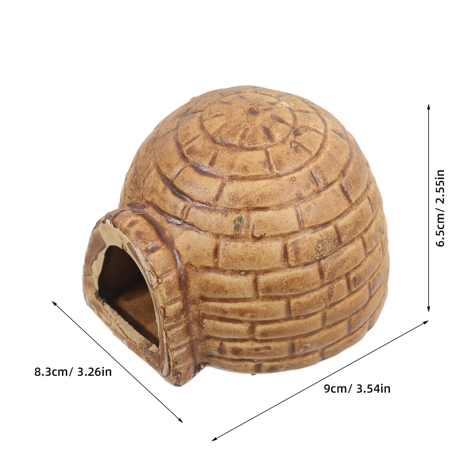Pleco Caves Aquarium Fish Tank - огляд і ціна Hide Cave Ceramic