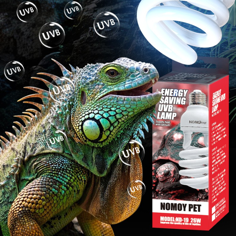 NOMOY 26W UVB Reptile Light Ca - огляд і ціна Vitamin D3 Reptile