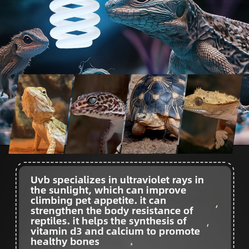 NOMOY 26W UVB Reptile Light Ca - огляд і ціна Vitamin D3 Reptile