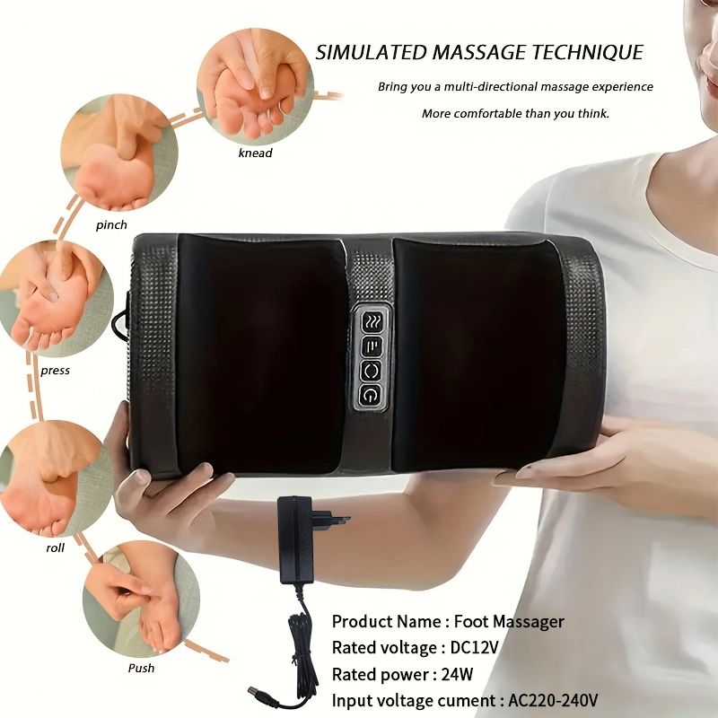 Heating and Kneading Foot Mass - огляд і ціна Timer Dual Outlet