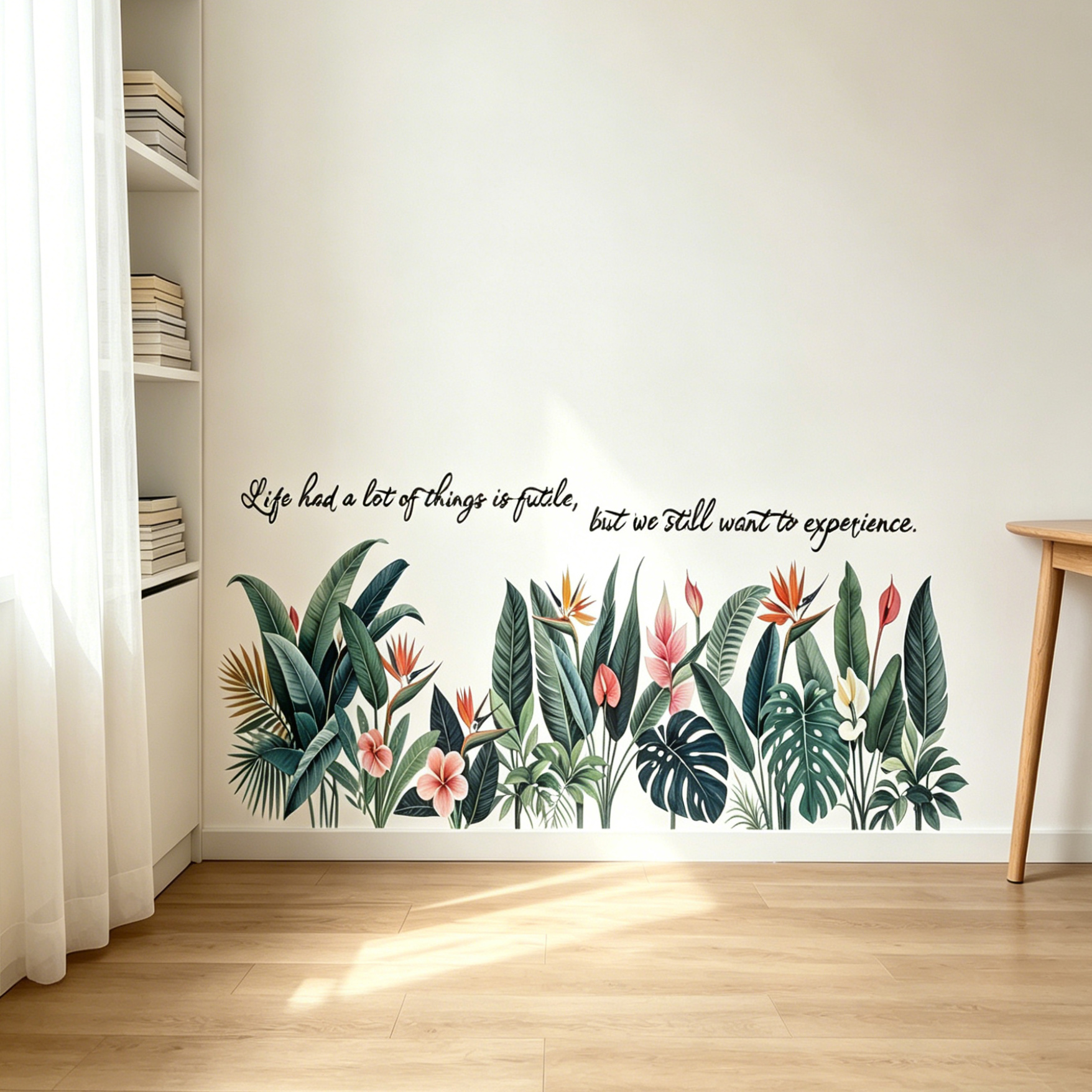 Tropical background wall stick - огляд і ціна Pvc Panel Background