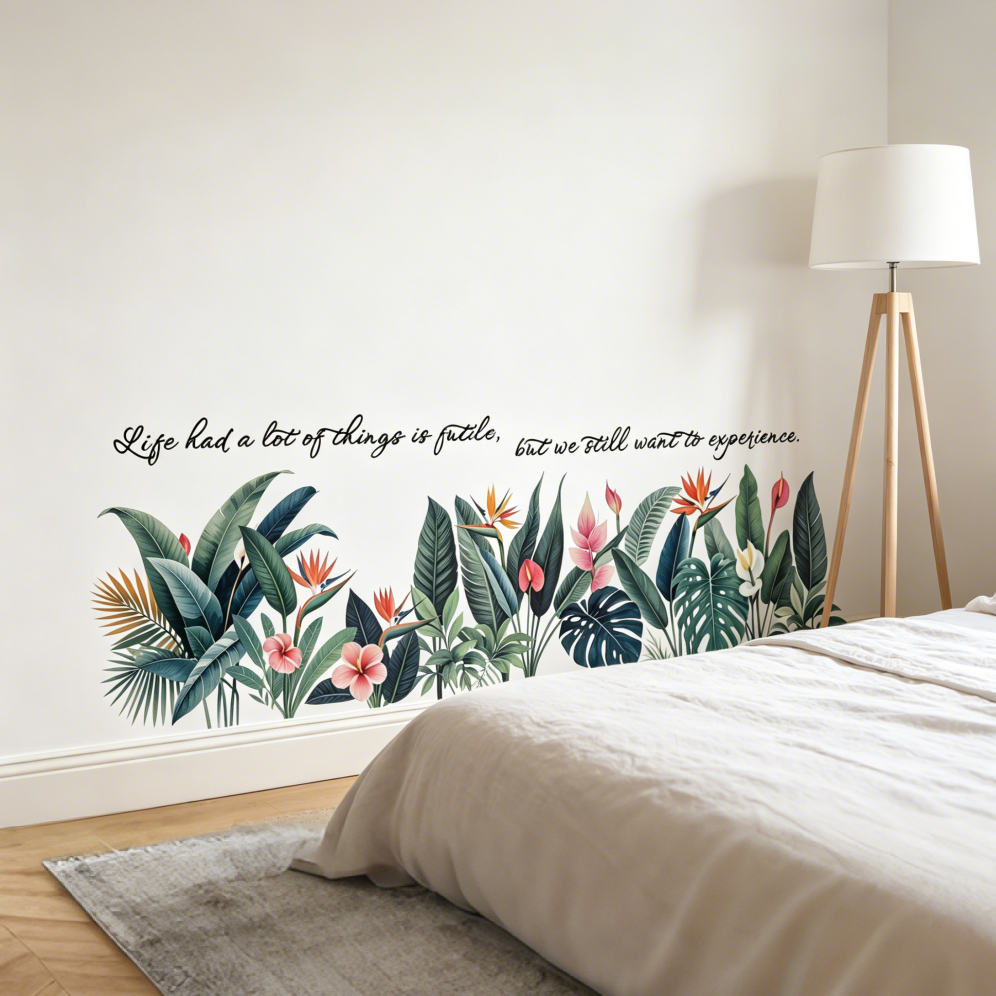 Tropical background wall stick - огляд і ціна Pvc Panel Background