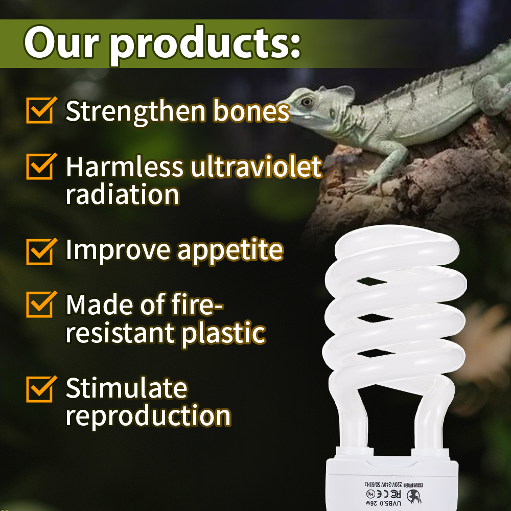 26W Pet Box Lamp Calcium Suppl - огляд і ціна Calcium Powder Reptile