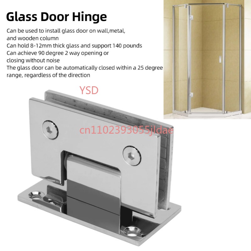 Frameless Glass Door Hinge 90  - огляд і ціна Glass Door Hinge