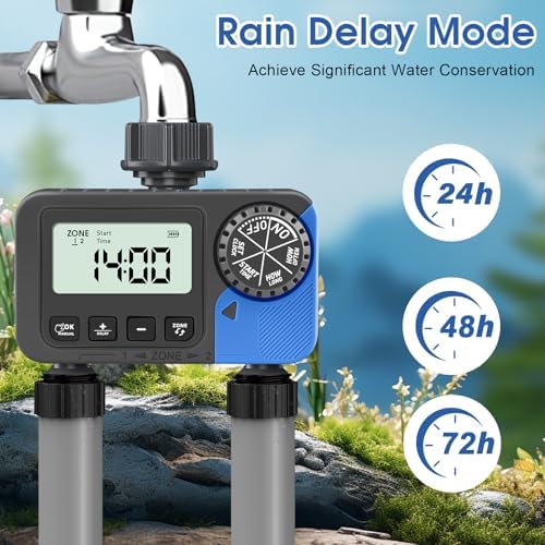 Smart Sprinkle Timer for Garde - огляд і ціна Timer Dual Outlet