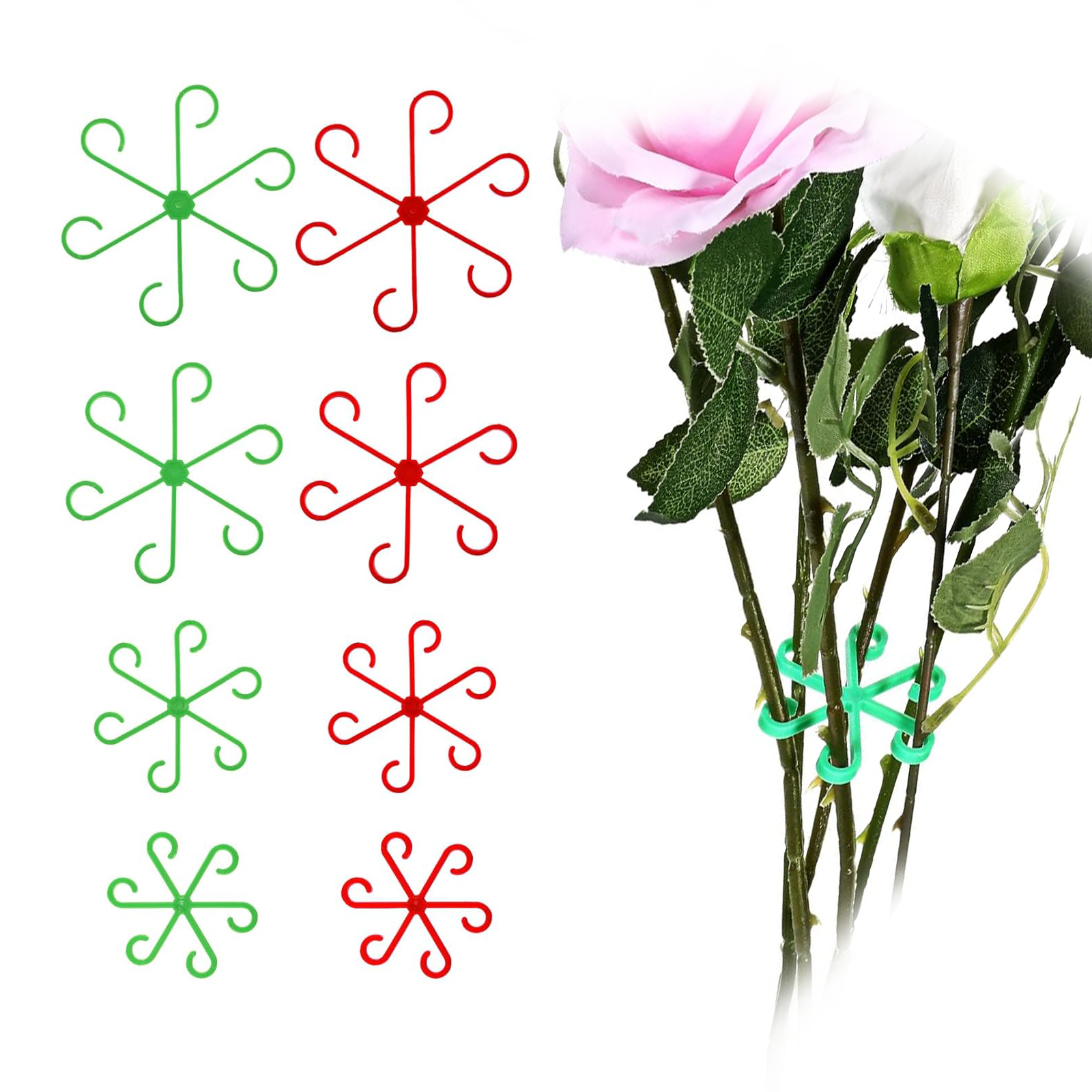 Adjustable Plant Support Stake - огляд і ціна Vine Climbing Plastic