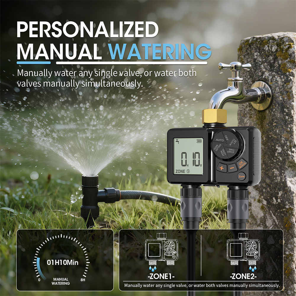 Dual Outlets Automatic Smart I - огляд і ціна Timer Dual Outlet
