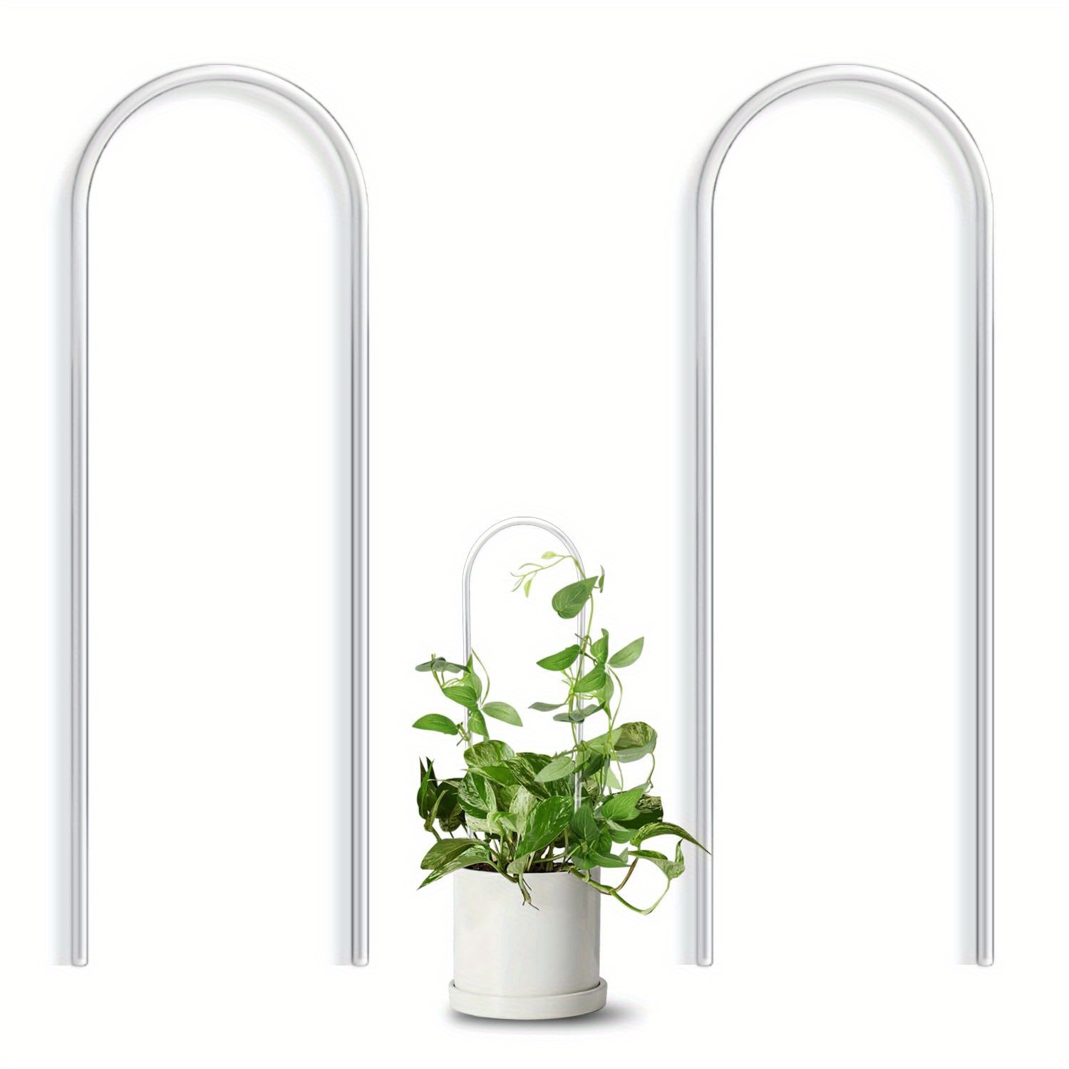 3pc u-shaped acrylic plant cli - огляд і ціна Vine Climbing Plastic