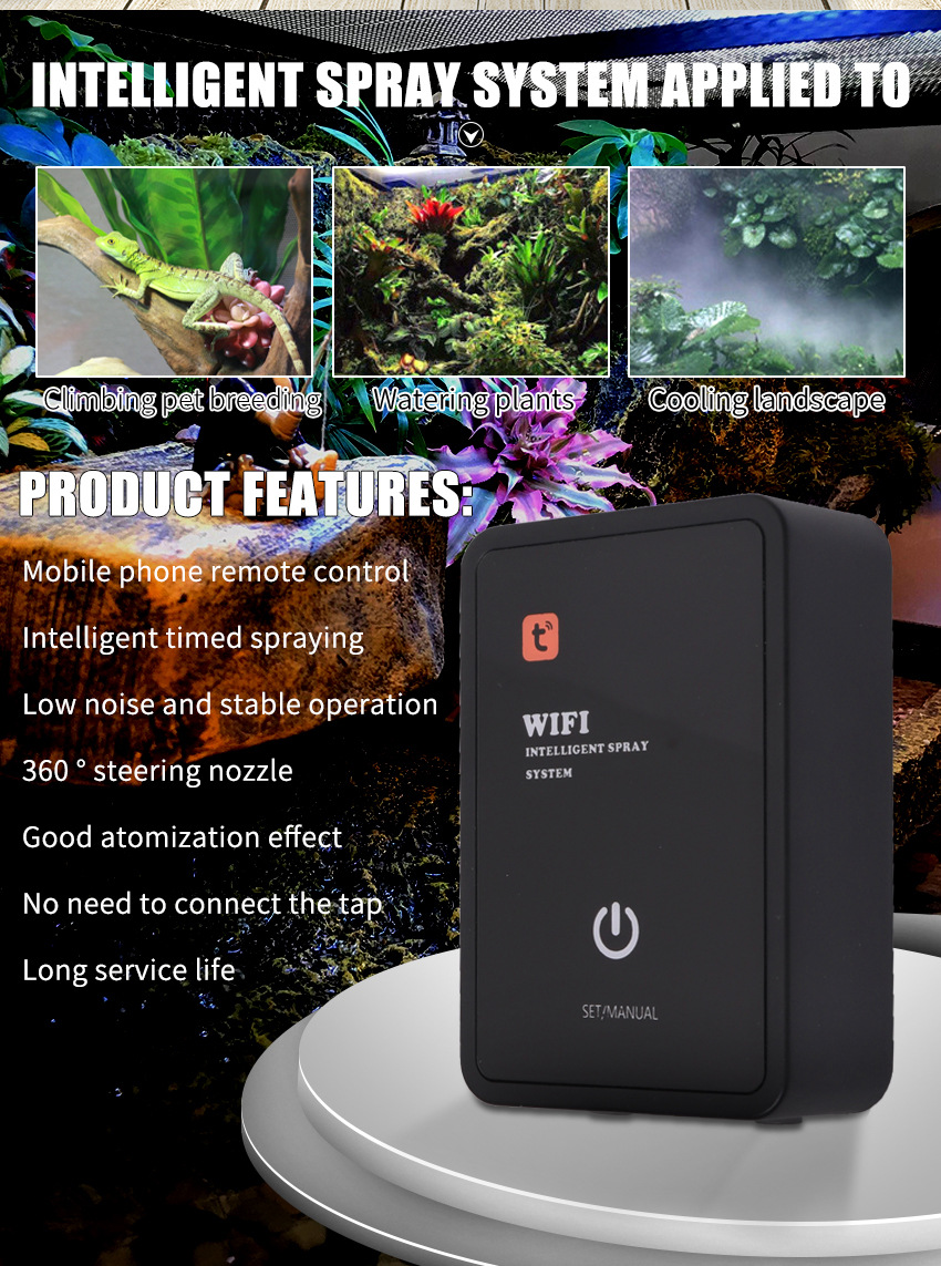 Smart WiFi Reptile Misting Sys - огляд і ціна Misting Nozzle Reptile