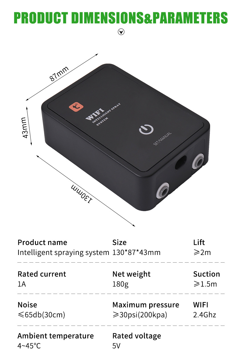 Smart WiFi Reptile Misting Sys - огляд і ціна Misting Nozzle Reptile