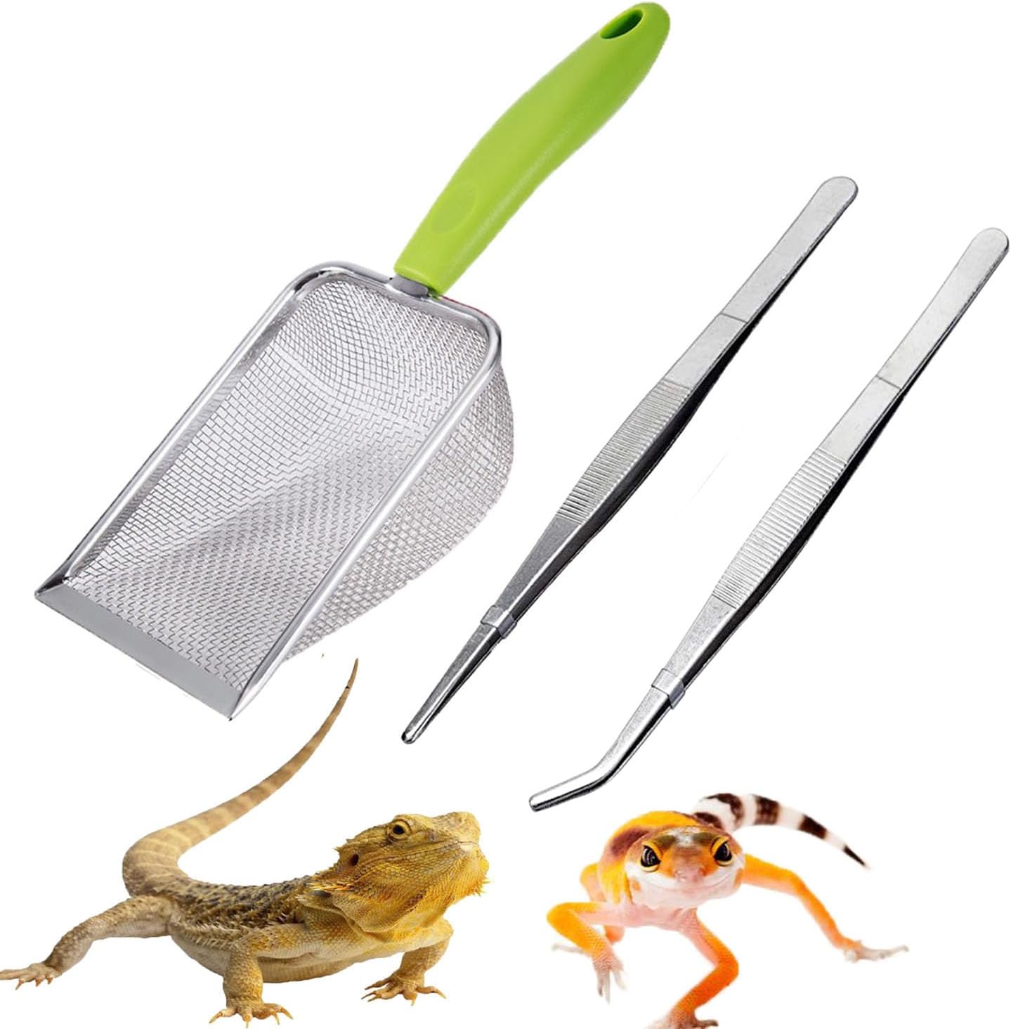 Reptile Sand Scoop Set - Fine  - огляд і ціна Feeding Tong Stainless