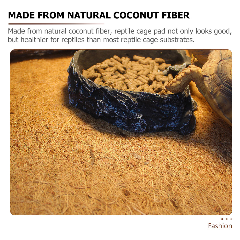 Reptile Carpet Natural Coconut - огляд і ціна Substrate Coconut Fiber