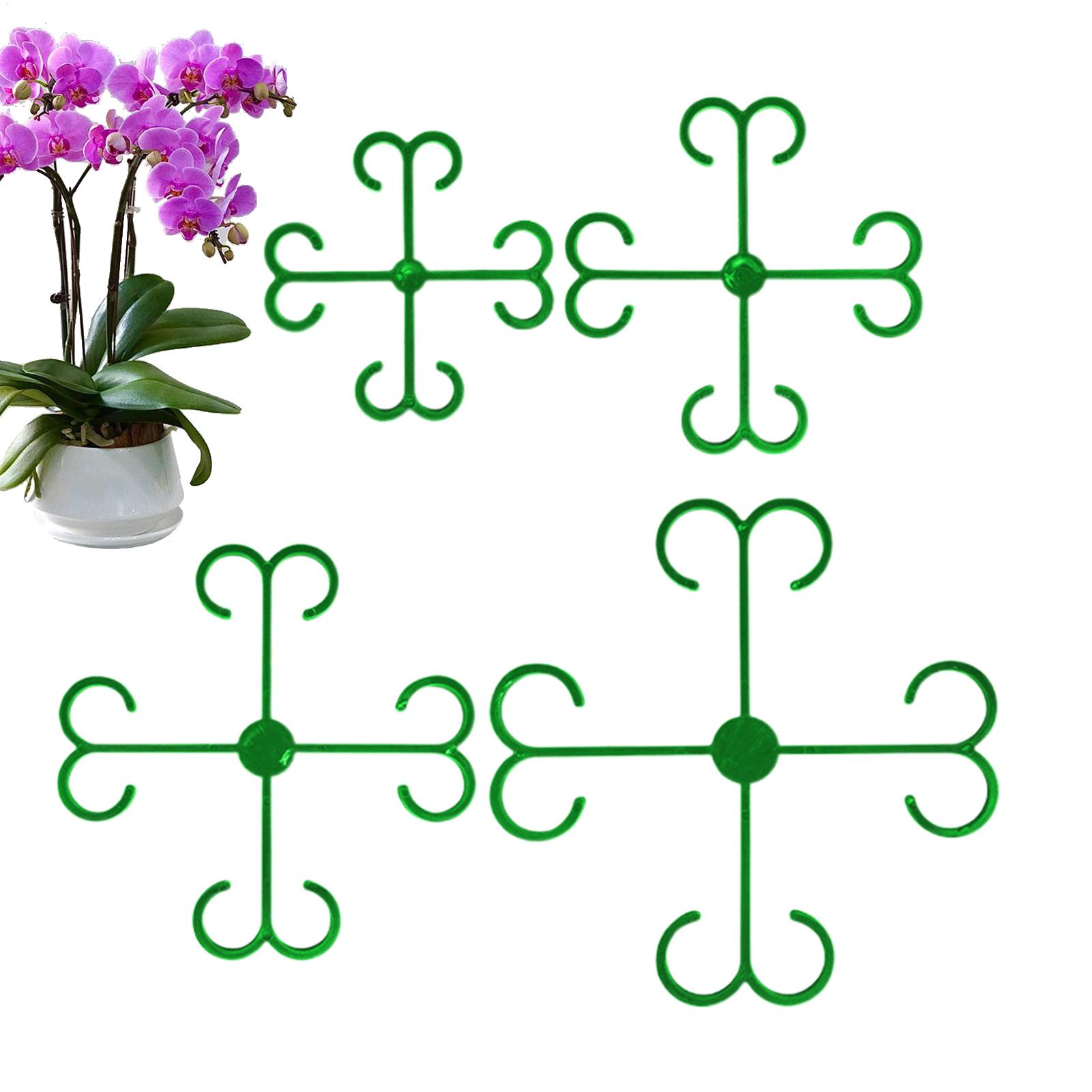 4Pcs Plant Stem Support Clips  - огляд і ціна Vine Climbing Plastic