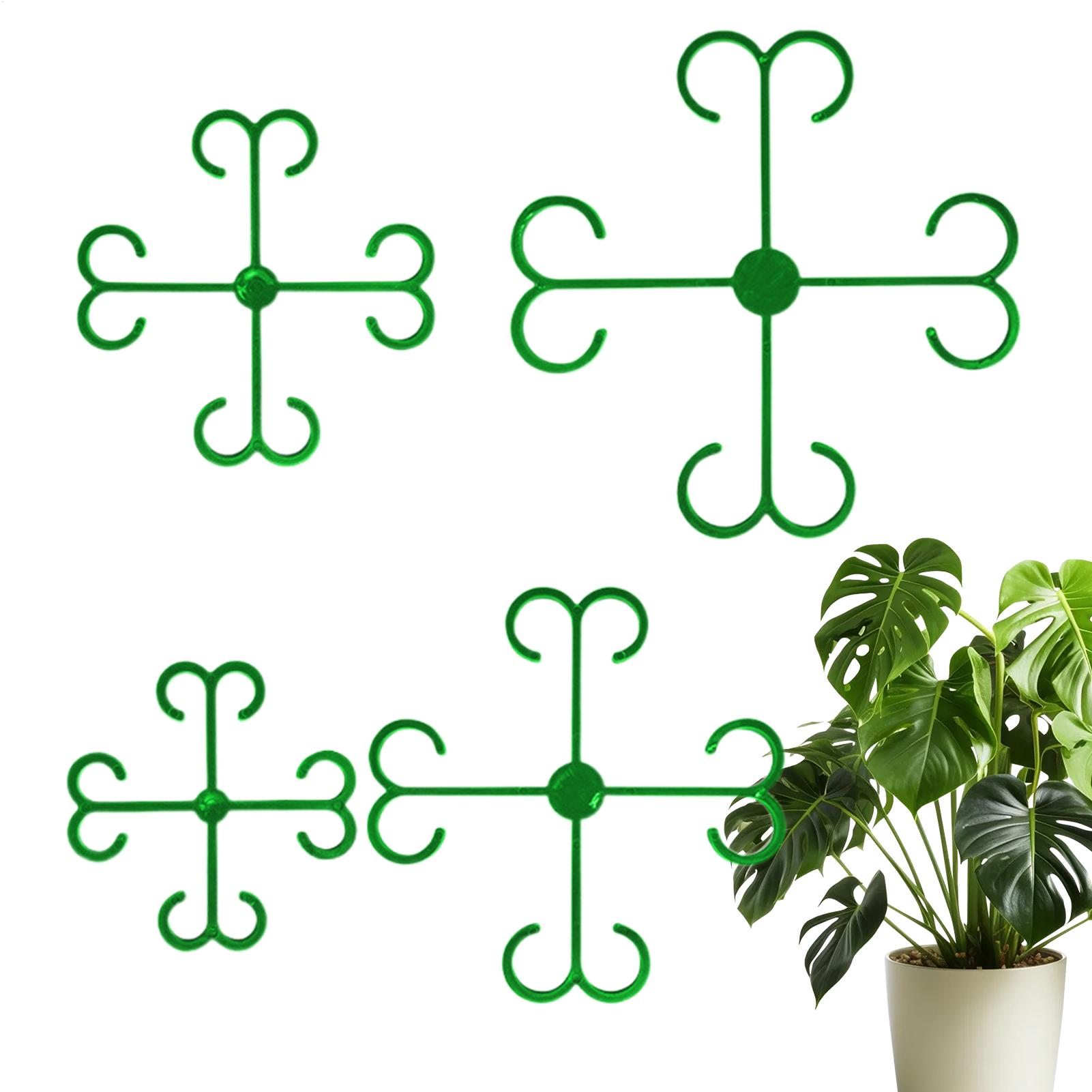 4Pcs Plant Stem Support Clips  - огляд і ціна Vine Climbing Plastic