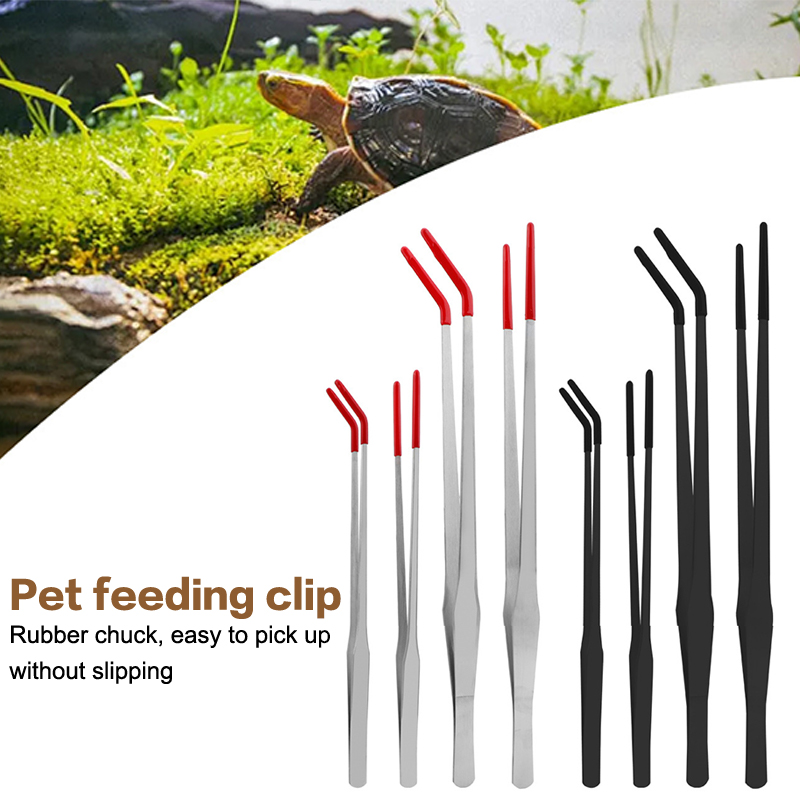 Fish Tank Cleaning Tools Snake - огляд і ціна Feeding Tong Stainless