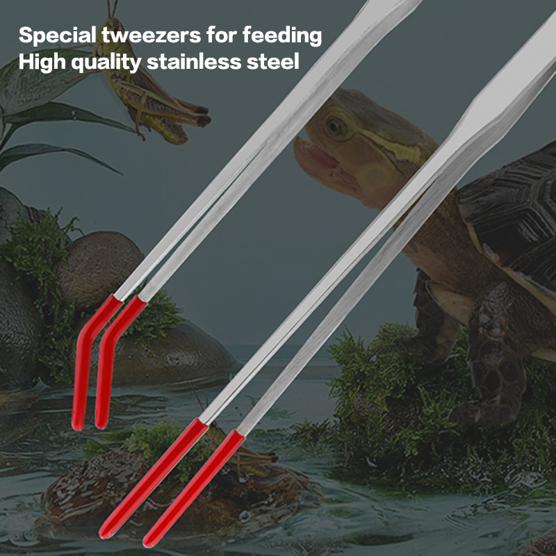Fish Tank Cleaning Tools Snake - огляд і ціна Feeding Tong Stainless