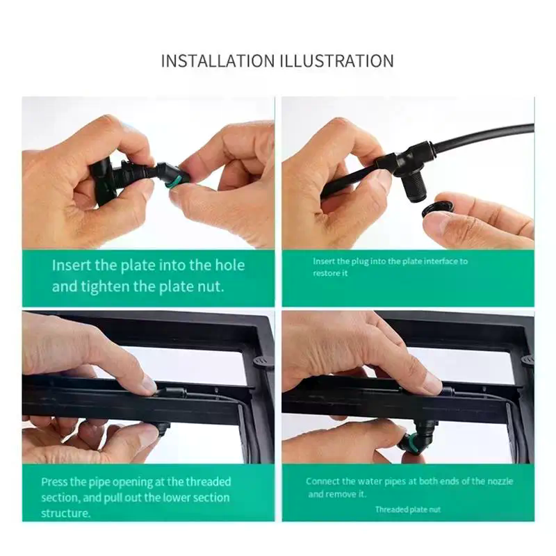 360° Adjustable Spray Nozzle S - огляд і ціна Misting Nozzle Reptile
