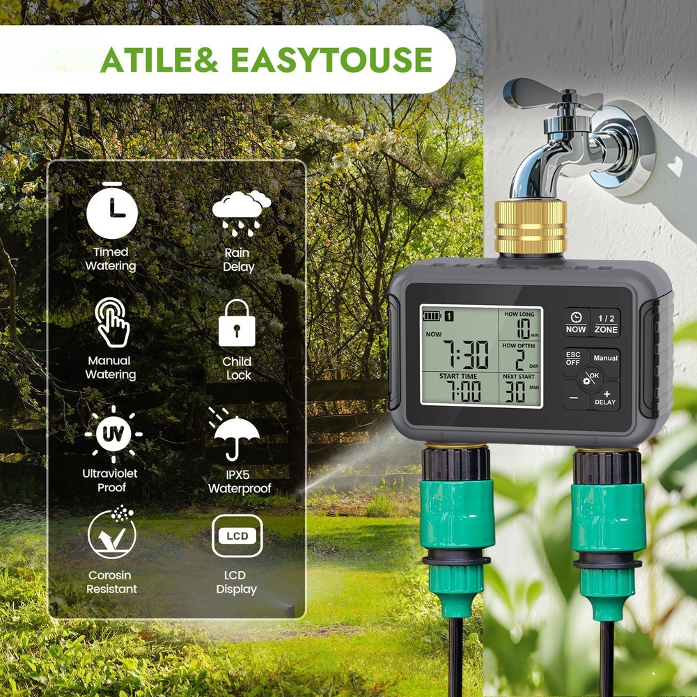 Automatic Controller Battery O - огляд і ціна Timer Dual Outlet