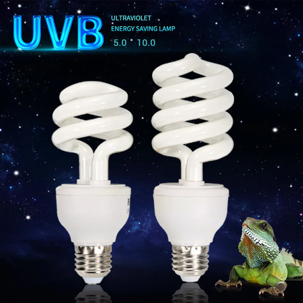 10pcs Reptile UVB 5.0 10.0 Lam - огляд і ціна Calcium Powder Reptile