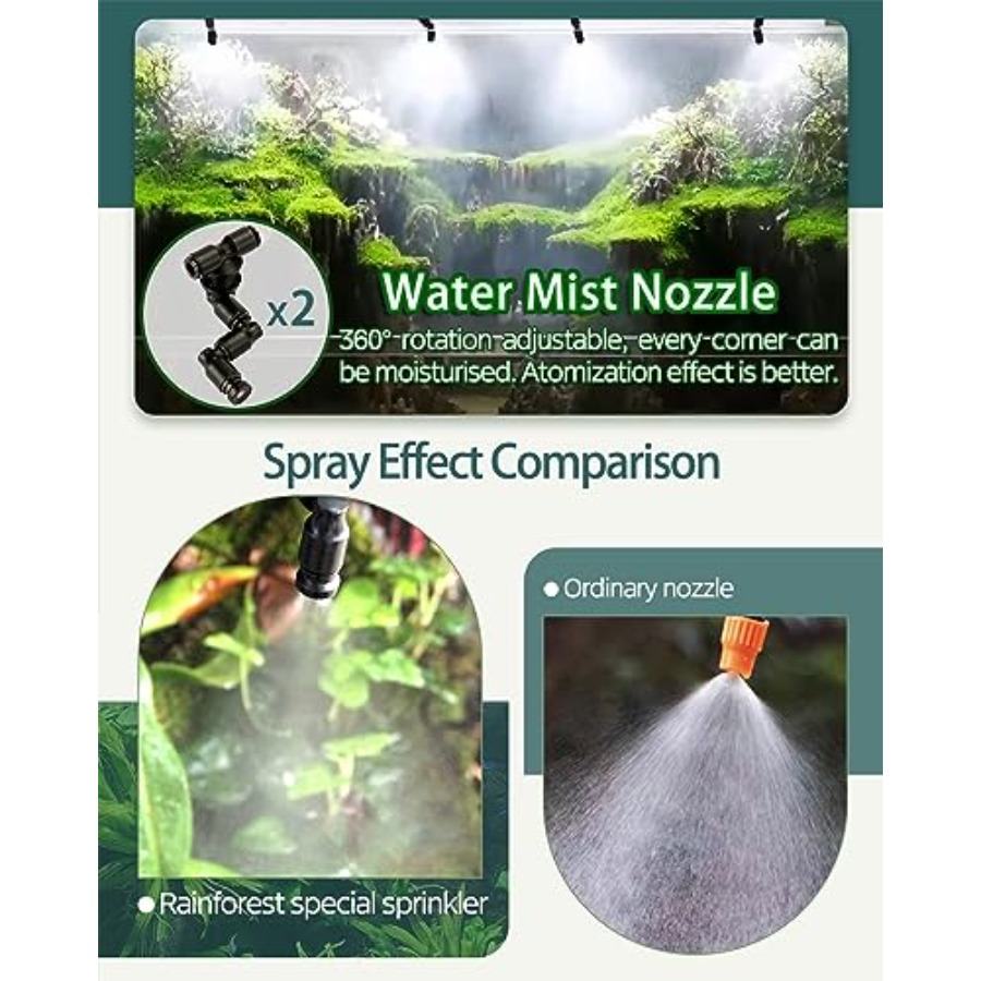 Automatic Reptile Mister Syste - огляд і ціна Misting Nozzle Reptile