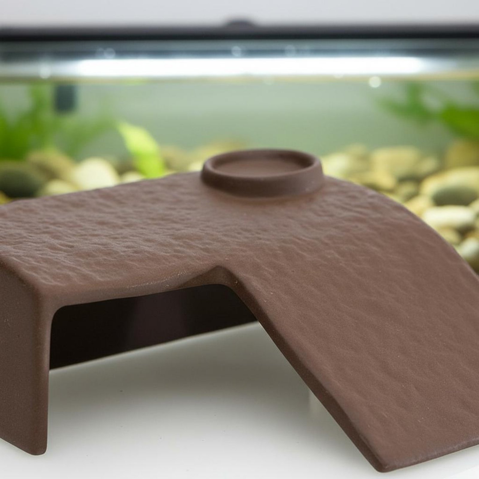 2 Pieces Turtle Basking Dock E - огляд і ціна Hide Cave Ceramic